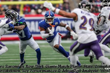 Baltimore Ravens vs New York Giants Match Player Stats: Complete Game Breakdown, Key Performances & Advanced Analysis (2025)