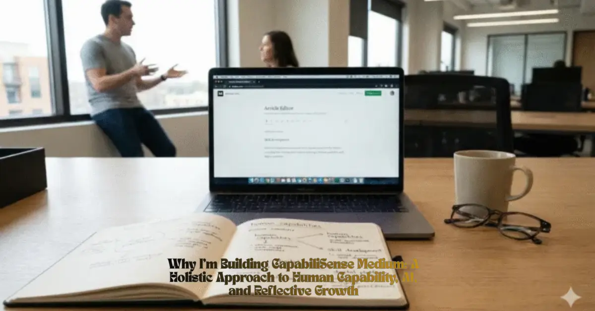 Why I’m Building CapabiliSense Medium: A Holistic Approach to Human Capability, AI, and Reflective Growth