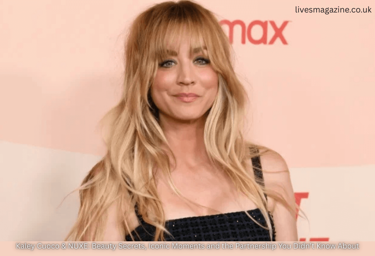 kaley cuoco nuxe