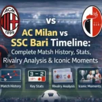 AC Milan vs SSC Bari Timeline