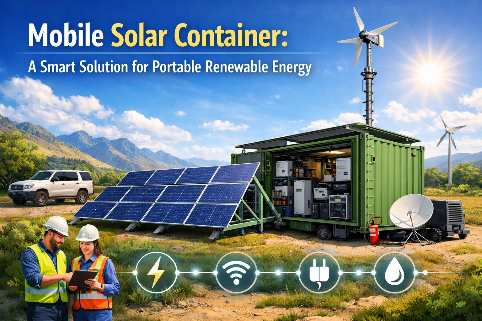 Mobile Solar Container: A Smart Solution for Portable Renewable Energy